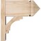 Ekena Millwork Merced Arts & Crafts Smooth Outlooker, Douglas Fir, 7 1/2"W x 14"D x 14"H OUT08X14X14MRC03SDF - alternate 3